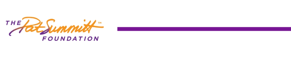 Pat Summit Foundation Logo