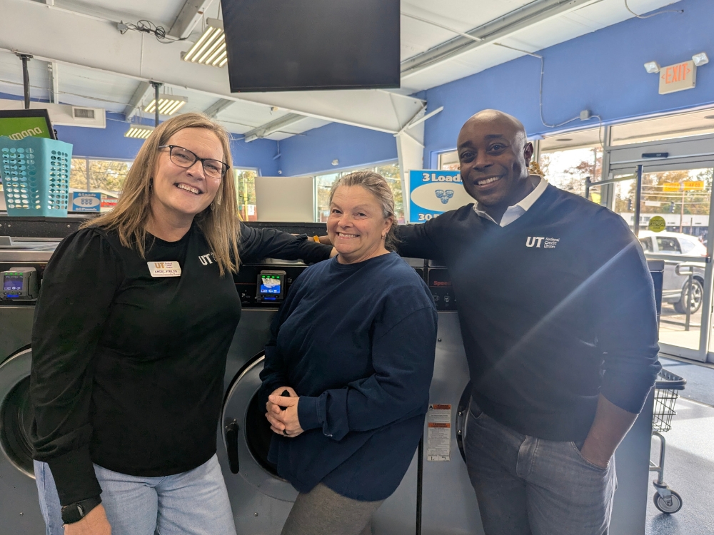 Team 9 Pays for Laundry and Provides Essentials for the Community