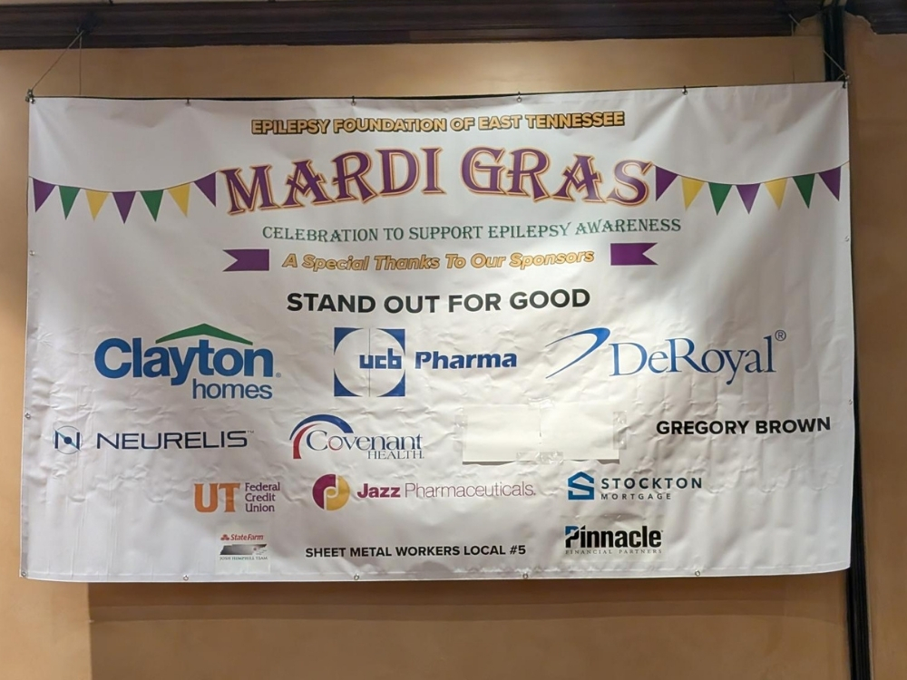 Epilepsy Foundation of East Tennessee's Mardi Gras Gala