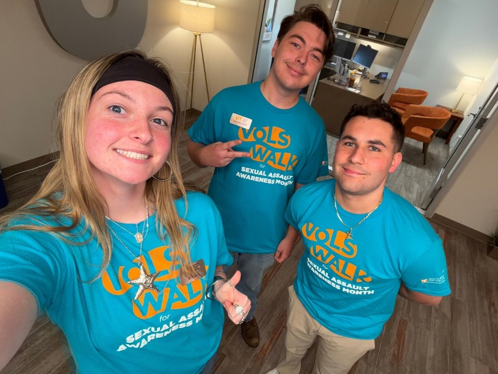 Vol Walk for Sexual Assault Awareness Month