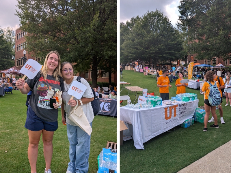 Student Engagement Fair on Pedestrian Walkway